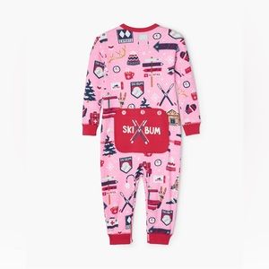 NWT Little blue house ski holiday union suit